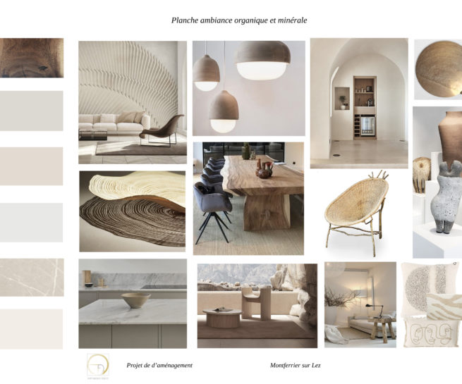 planche decoration minerale